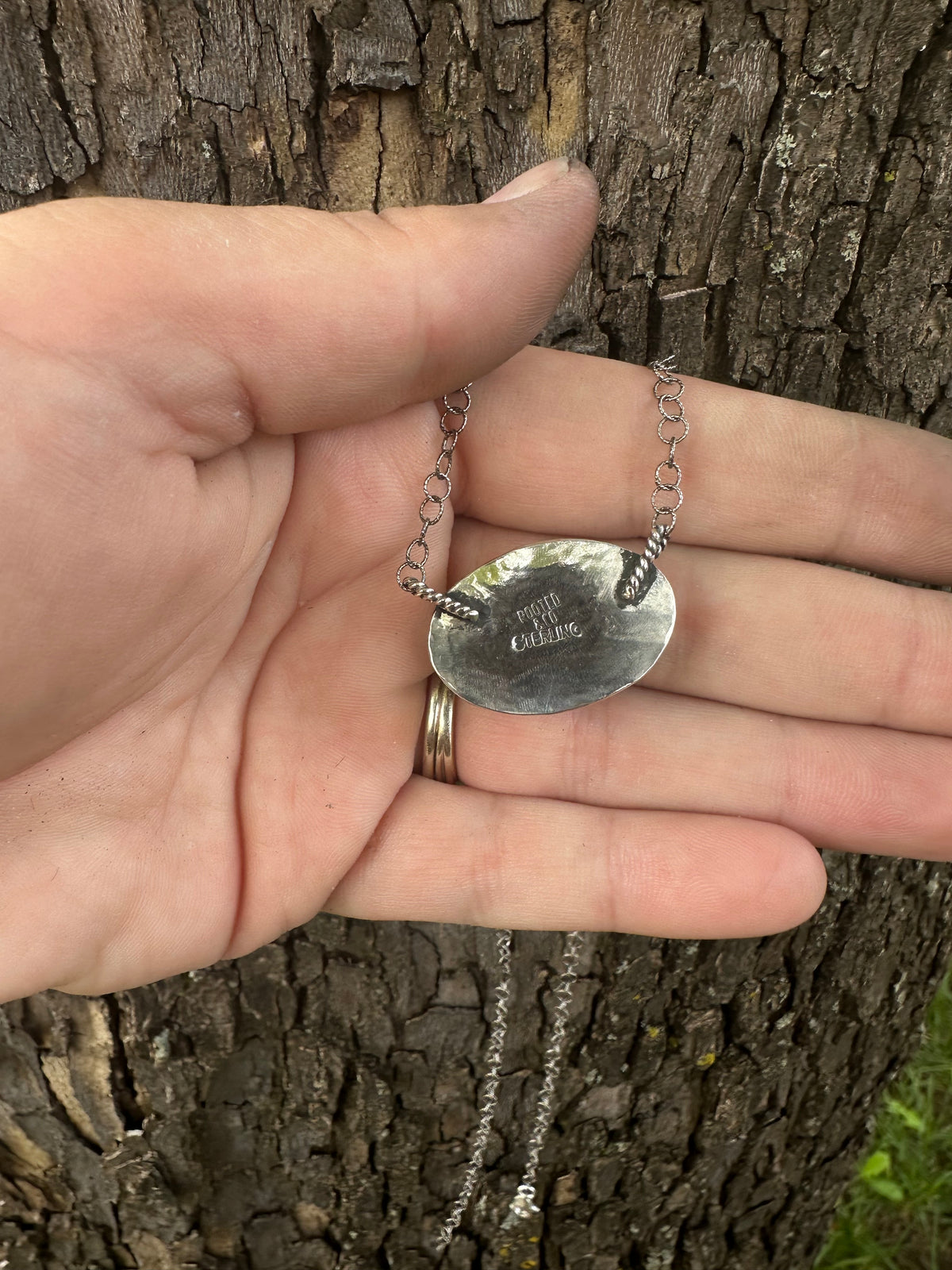 Pilot Mountain Rope Necklace