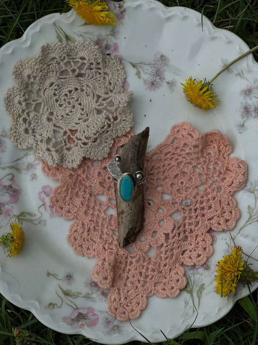 Prickly Pear Turquoise Ring