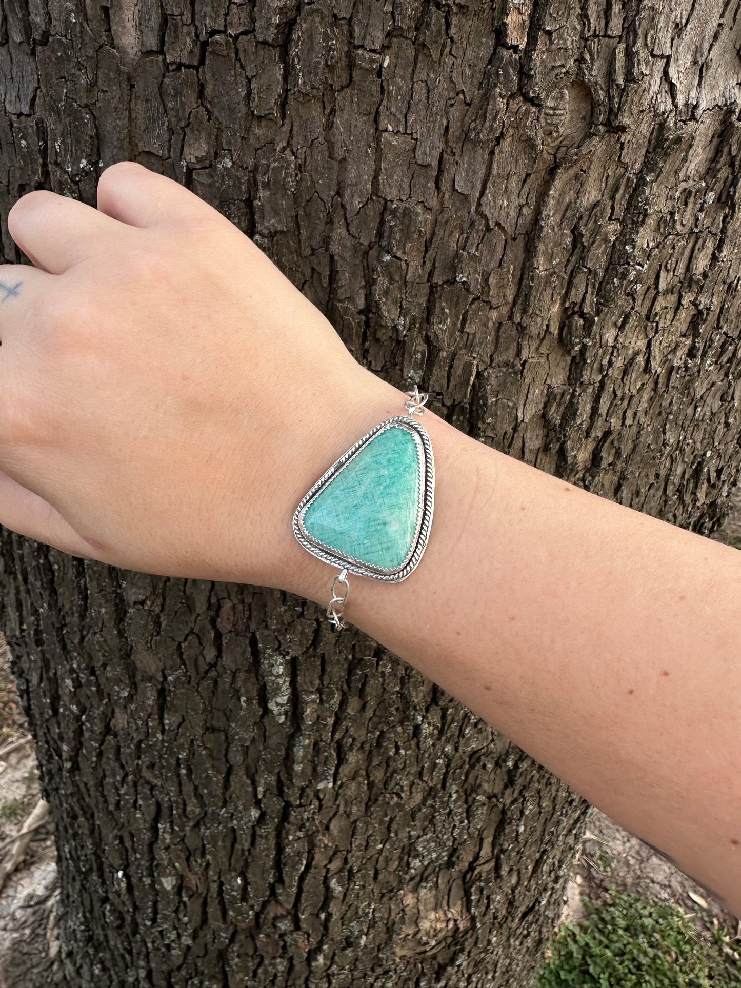 Amazonite Adjustable Bracelet