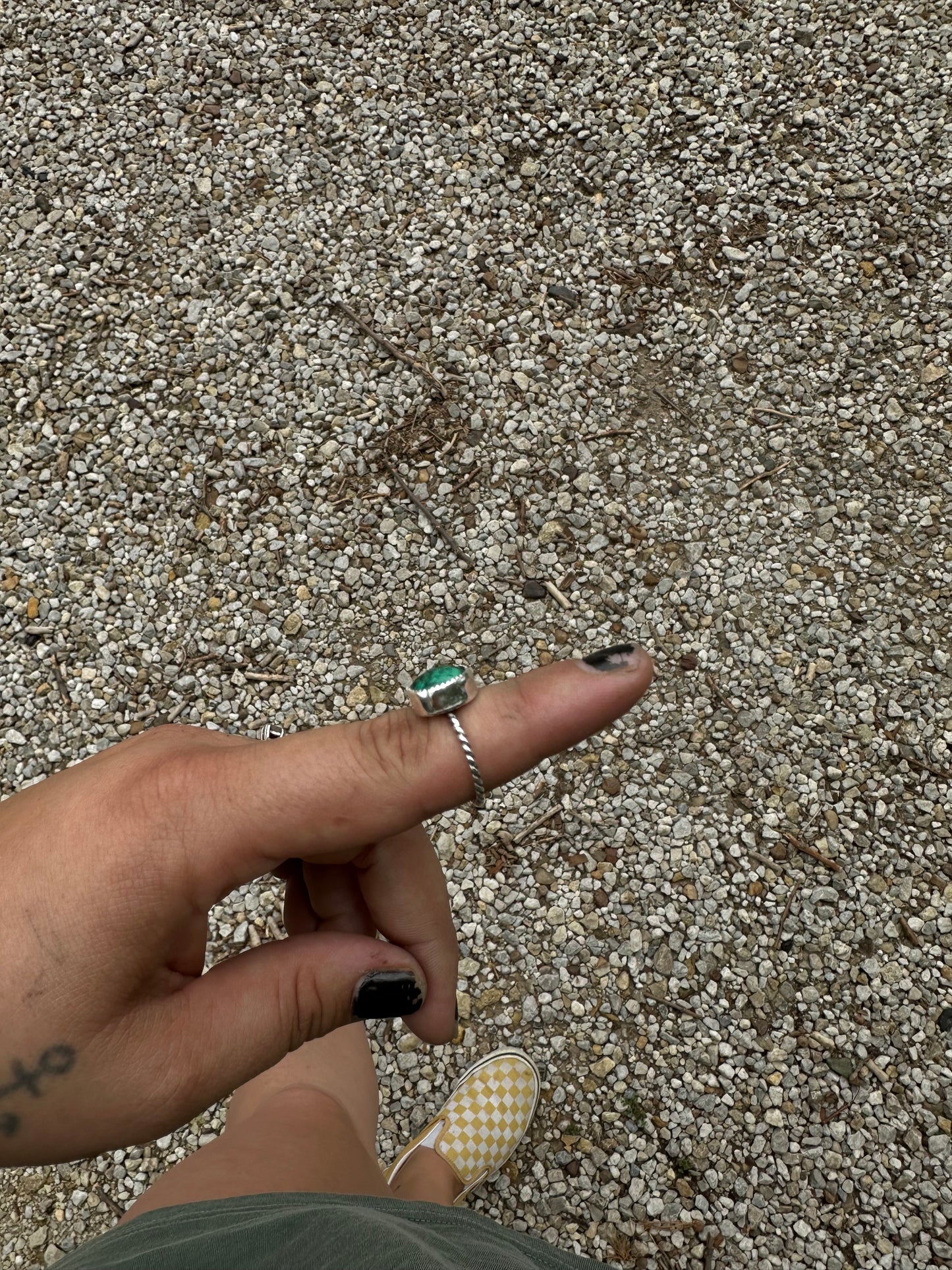 Bisbee Malachite Ring - 6.5