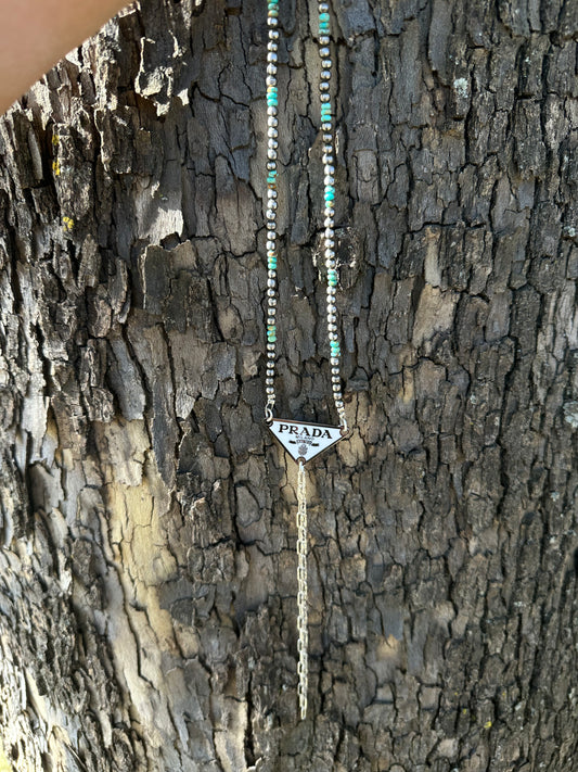 Fancy Pants Lariat Necklace